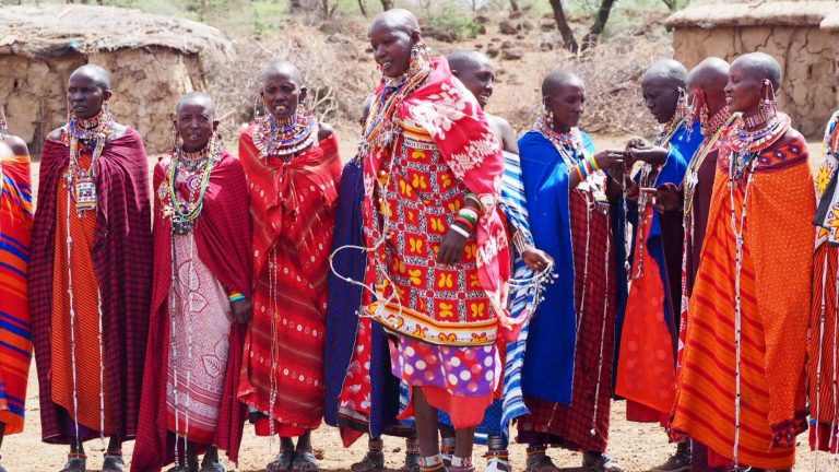 visiting Maasai villages