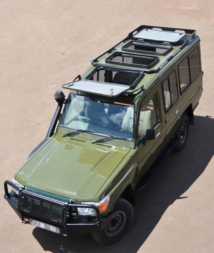 luxury safari transportation Tanzania